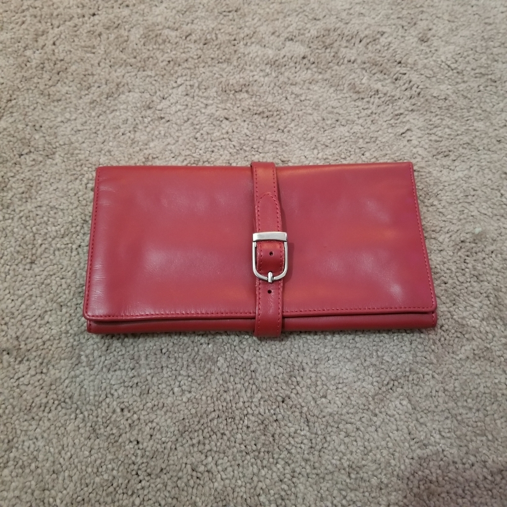 RED jeun bang wallet for men/women. Minimal wear